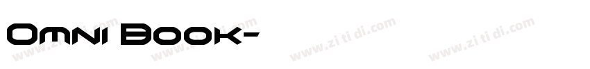 Omni Book字体转换